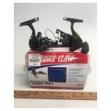Eagles Claw Steel Weight Cast Net & 2 Broken Reels