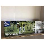 Pitch and hit training net