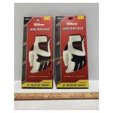 Two 2 Packs of Wilson Advantage Men