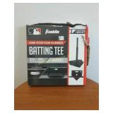 One position rubber batting tee
