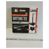 One position rubber batting tee