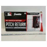 55 in switch-hitter 2 in 1 pitch return
