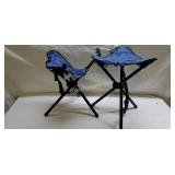 2 Three Leg Stools