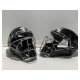 2 Easton Baseball Catchers Helmets