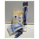 Go Time Gear Air Pump and a 2 Liter Hydration
