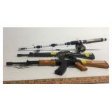 Look alike Ak-47, M-16 & Fishing Pole BBQ Lighters