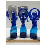 3 Battery Operated Water Misting Fan Bottles