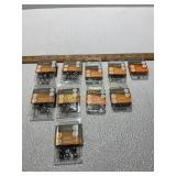 10 Packs of Assorted Sizes of Unpainted Jig Heads