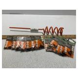 15 Packs Barrel Swivels and a Fishing Rod Holder