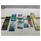 13 Assorted Hurricane Fishing Supplies and a