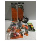 Mixed lot fishing items