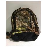 Camo backpack missing strings on