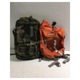 2 backpacks both need sewn