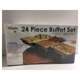 24 pc. Buffet set