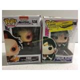 Two funko pop figurines