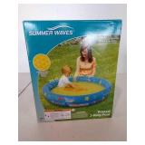 Printed 2 ring pool