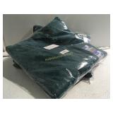 2 Oversized bath sheets kelly green