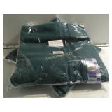 2 Oversized bath sheets kelly green