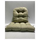 2 Piece Chair Cushion Set