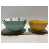 2 Pioneer Woman Ceramic Bowls