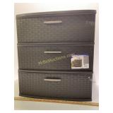 Sterilite 3 Drawer Tower