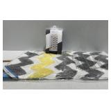 Mainstays Shower Curtain and Accent Rug