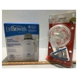 Deluxe Bottle Warmer & a Stroller Fan