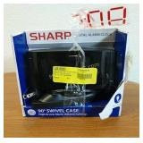 Sharp digital alarm clock