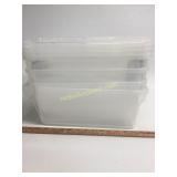 4 Sterilite Containers