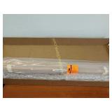 34 inch brown blinds