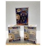 3 Pop!  Captain Marvel 425 Bobble-Heads