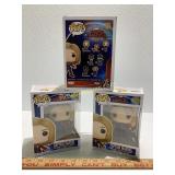 3 Pop! Captain Marvel Bobble-Heads