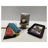 Stretch Bands, Vanity Tray & Ceramic Hanging Dog