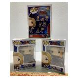 3 Pop! Captain Marvel Bobble-Heads