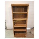 5-Shelf Wooden Book Case