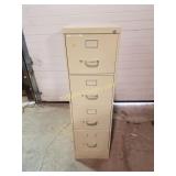 Metal 4-Drawer Filing Cabinet