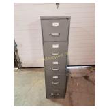 5-Drawer Metal Filing Cabinet