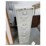 Metal 4-Drawer Filing Cabinet