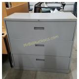 3-Drawer Filing Cabinet