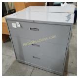 3-Drawer Metal Filing Cabinet