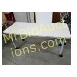 Tabletop on Wheels 5ft. X 2ft.