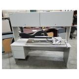 Office Desk With Drawers & Cabinets