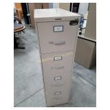 Metal 4-Drawer Filing Cabinet