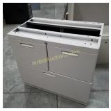 3-Drawer Under Desk Filing Cabinet