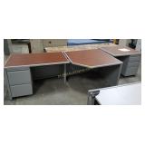 3 Piece Sectional Desk