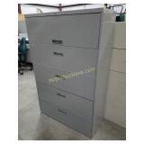 5-Drawer Metal Filing Cabinet