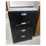 4 Row Metal Filing Cabinet