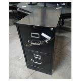2-Drawer Metal Filing Cabinet