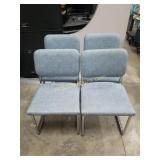 4 - Metal Frame Chairs