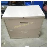 Metal 2-Drawer Filing Cabinet